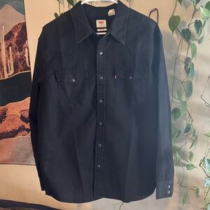Levi's Classic Western denim button up